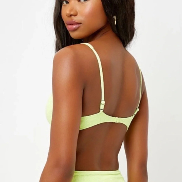 NWOT Frankie’s bikinis Sundance neon underwire bikini top 19372 - Picture 2 of 11